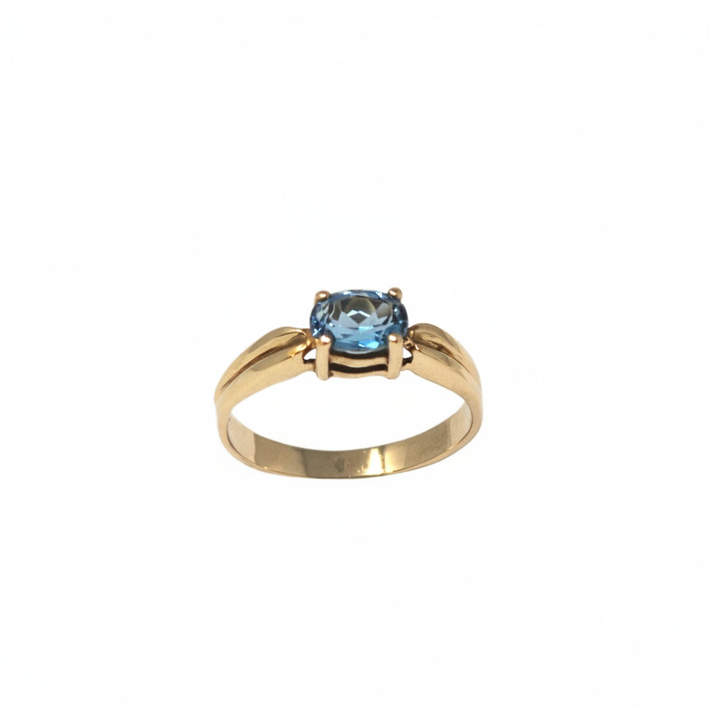 Blue Topaz Ring