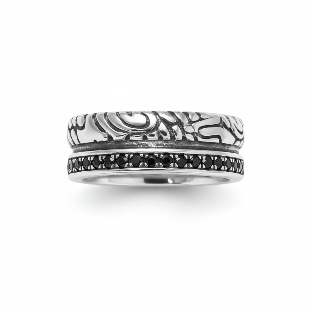 Black Diamond-KeyDesign Ring