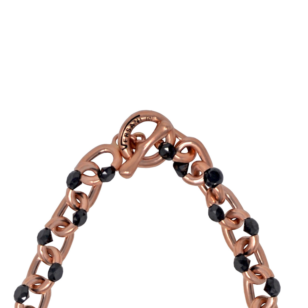 Large Rose Gold Tension Necklace