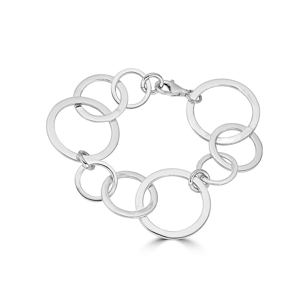 Graduated Circle Bracelet