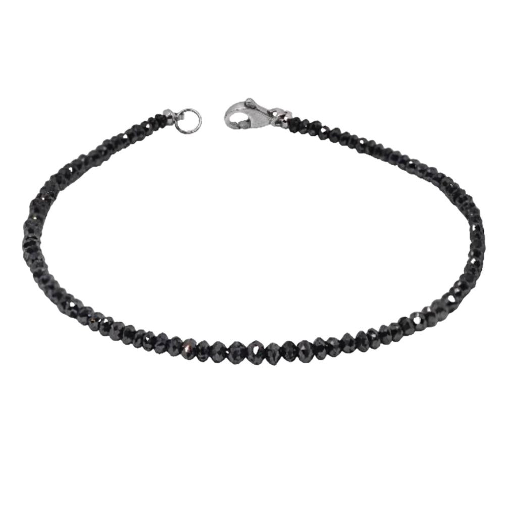 Black Diamond Beads Bracelet