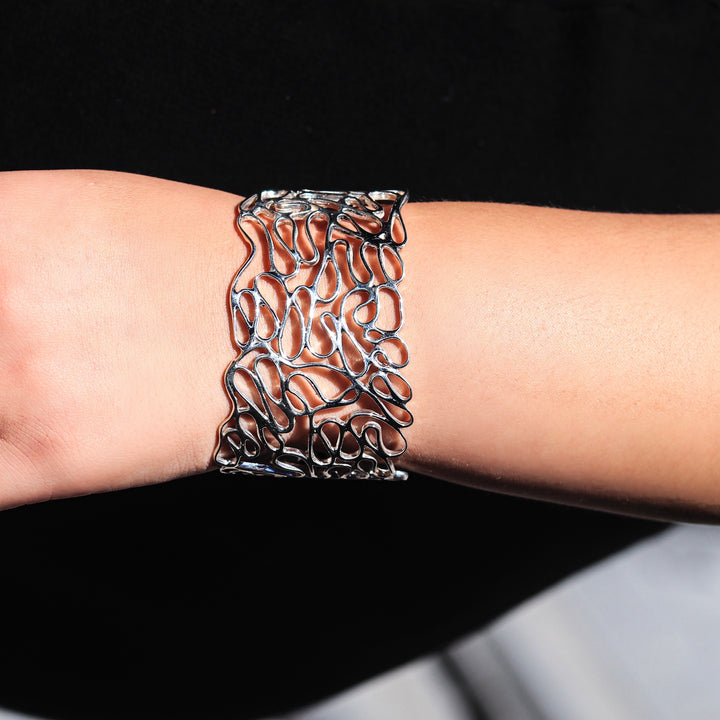 Labyrinth Cuff Bracelet