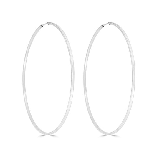 Large Classic Hoop Earrings