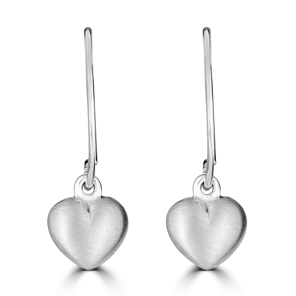 Heart Drop Earrings