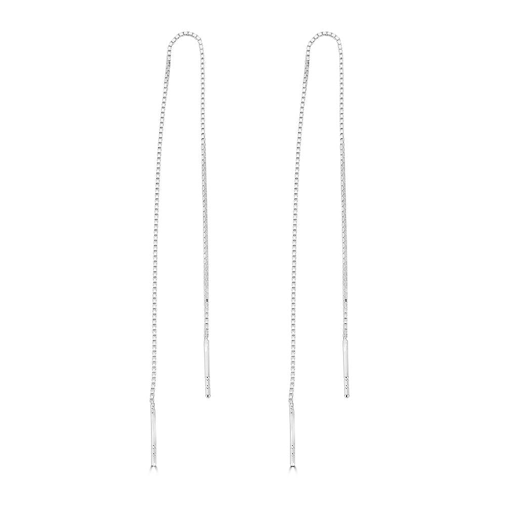 Pull Through Chain Earrings
