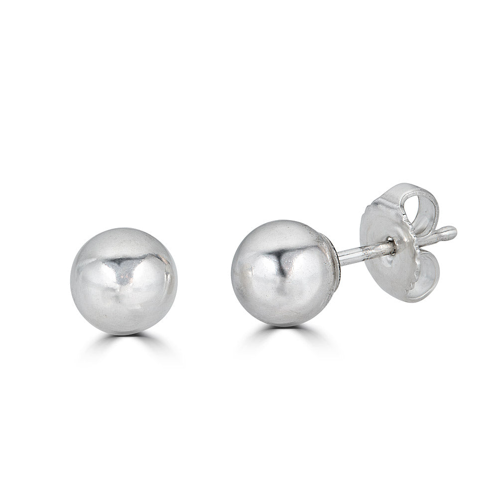 Ball Stud Earrings