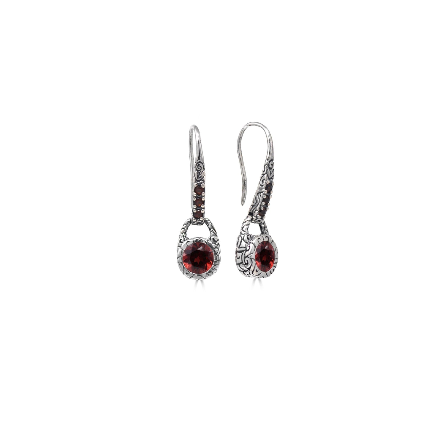 Small KeyDesign Gemstone Drop Earrings