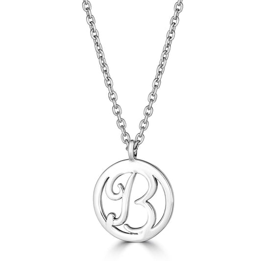 Monogram Initial Pendant Necklace