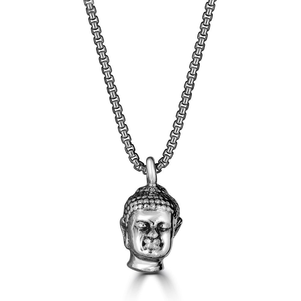 Small Buddha Pendant Necklace