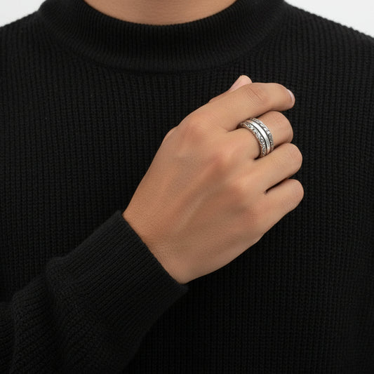 KeyDesign Single Row Band Ring