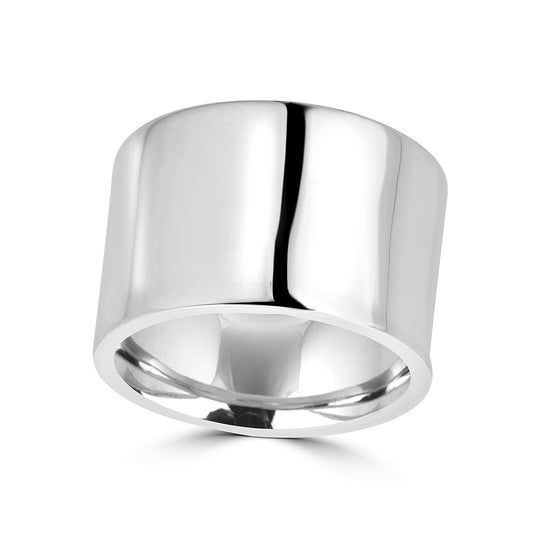 Wide Plain Ring