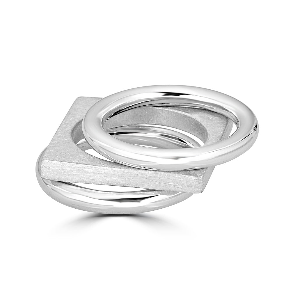 Stackable Three Ring Set